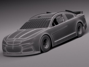 Chevrolet SS Nascar 2014 Cheerios Modèle 3D