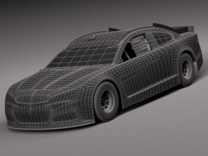 Chevrolet SS Nascar 2014 Cheerios Modèle 3D
