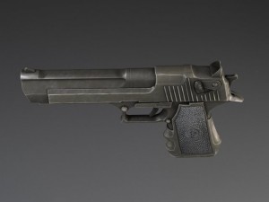 Desert Eagle Pistol 3D Модель