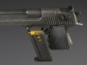 Desert Eagle Pistol 3D Модель