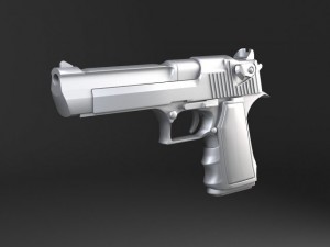 Desert Eagle Pistol 3D Модель