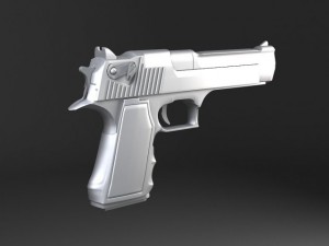 Desert Eagle Pistol 3D Модель