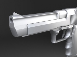 Desert Eagle Pistol 3D Модель