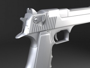 Desert Eagle Pistol 3D Модель