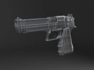 Desert Eagle-pistool 3D Model