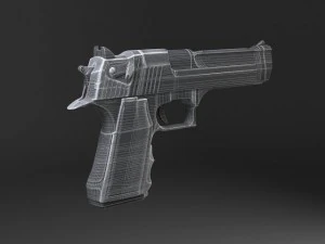 Desert Eagle-pistool 3D Model