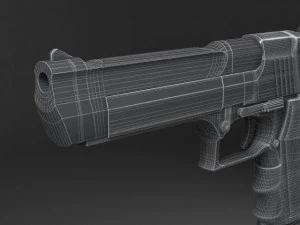 Desert Eagle-pistool 3D Model