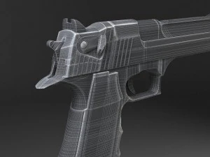 Desert Eagle-pistool 3D Model