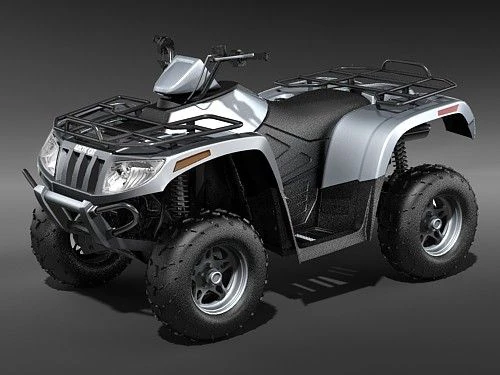 Atv quad ac700 3D Model .c4d .max .obj .3ds .fbx .stl .blend 