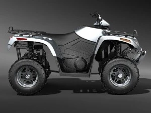 Atv quad ac700 3D Model