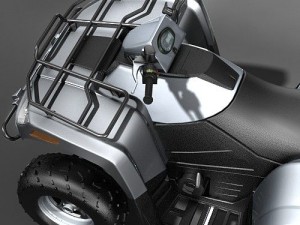 Atv quad ac700 Model 3D