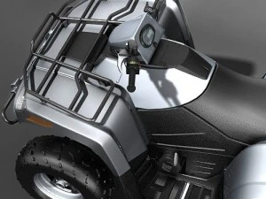 Atv quad ac700 3D Model