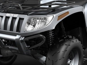 Atv quad ac700 Model 3D