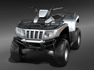 Atv quad ac700 3D Model