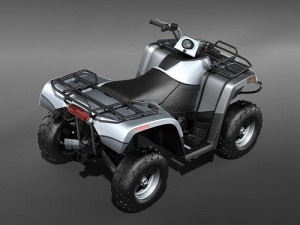 Atv quad ac700 Model 3D