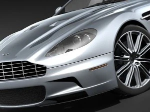 Aston Martin DBS 2009 3D Model