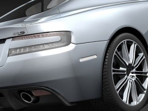 Aston Martin DBS 2009 Model 3D