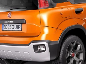 Fiat Panda Cross Country 2014 3D Model