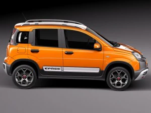 Fiat Panda Cross Country 2014 3D Model