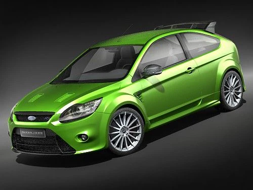 Focus RS 2009 3D Model .c4d .max .obj .3ds .fbx .stl .blend 
