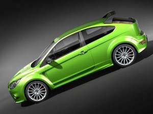 Focus RS 2009 Modelo 3D
