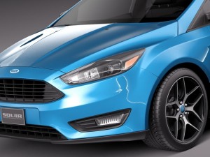 Focus Sedan 2015 3D Model