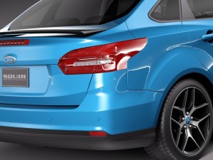 Focus Sedan 2015 3D Model