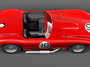 Maserati 450s 1956 3D Model