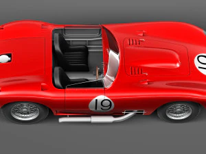 Maserati 450s 1956 3D Model