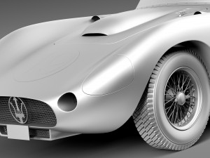 Maserati 450s 1956 3D Model