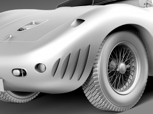 Maserati 450s 1956 3D Model