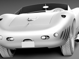 Maserati 450s 1956 3D Model