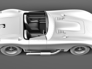 Maserati 450s 1956 3D Model