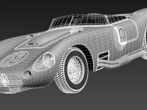 Maserati 450s 1956 3D Model