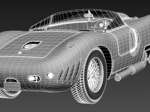 Maserati 450s 1956 3D Model
