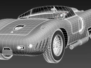Maserati 450s 1956 3D Model