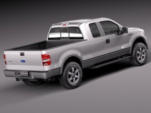 F-150 Extended Cab 2004-2007 3D Model