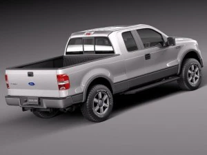 F-150 Extended Cab 2004-2007 3D Model