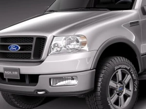 F-150 Extended Cab 2004-2007 3D Model