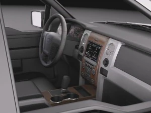 F-150 Extended Cab 2004-2007 3D Model