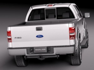 F-150 Extended Cab 2004-2007 3D Model