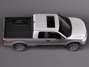 F-150 Extended Cab 2004-2007 3D Model