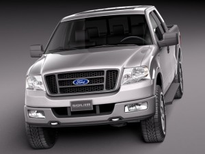 F-150 Extended Cab 2004-2007 3D Model