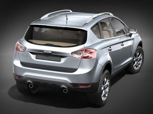 Kuga SUV 2009 3D Модель