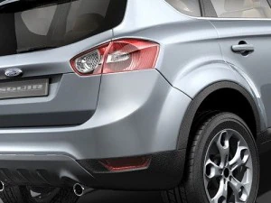 Kuga SUV 2009 3D Model