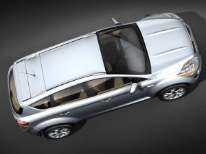 Kuga SUV 2009 3D Модель