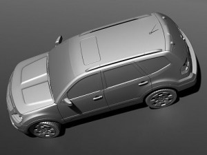 Kia Borrego 2009 Modello 3D