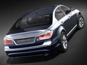 Hyundai Genesis Sedan 2009 3D Model