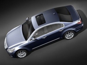 Hyundai Genesis Sedan 2009 3D Model