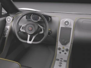 Mclaren 650S Spider 2015 3D Model